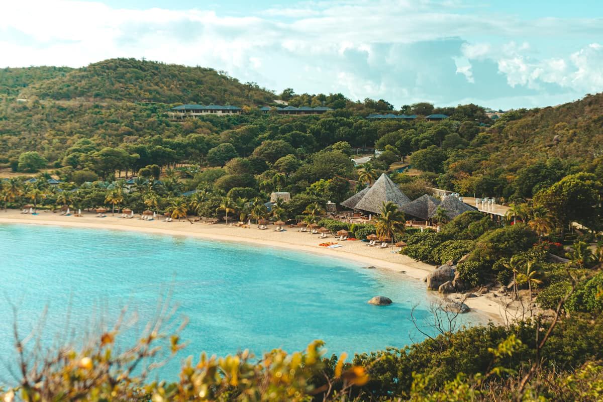 Tropical island archipelago, British Virgin Islands