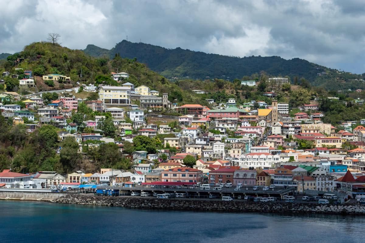 Tropical beach on the spice island, Grenada