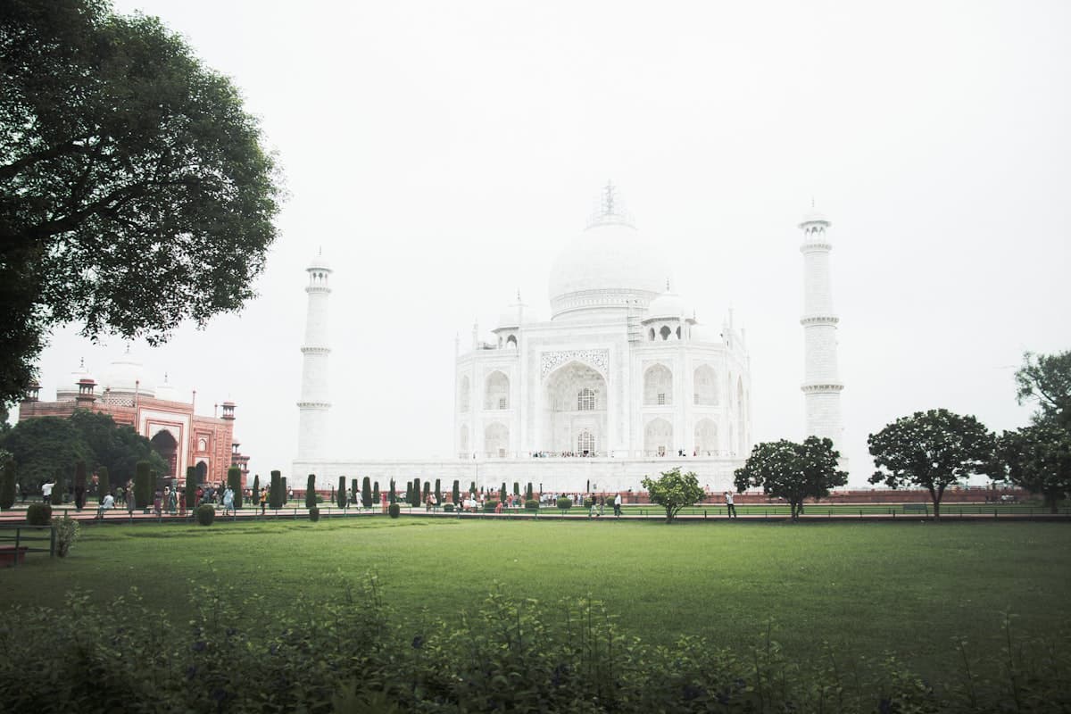 Taj Mahal at sunrise, Agra, India
