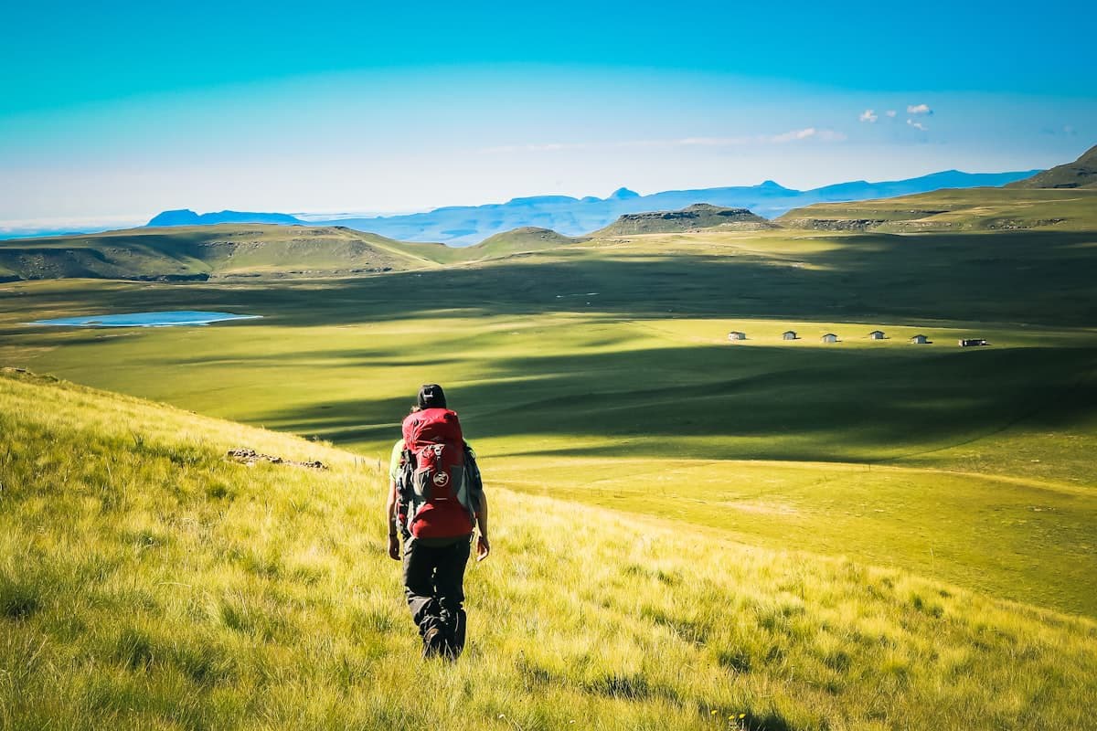 Mountain landscape, Lesotho