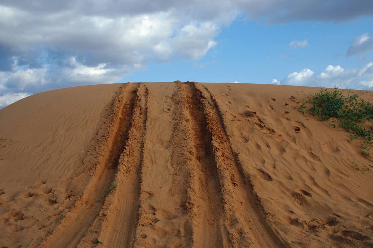 Desert dunes in the Sahara, Niger
