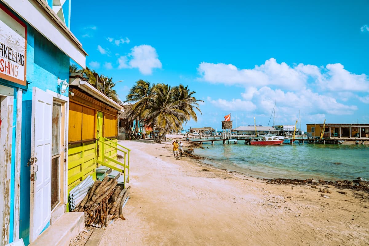 Coral reef and Caribbean coast, Belize