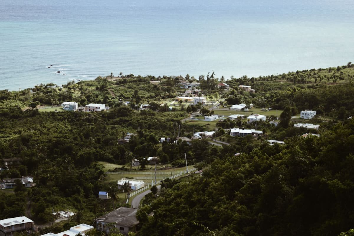 Rocky ocean coastline, Nauru