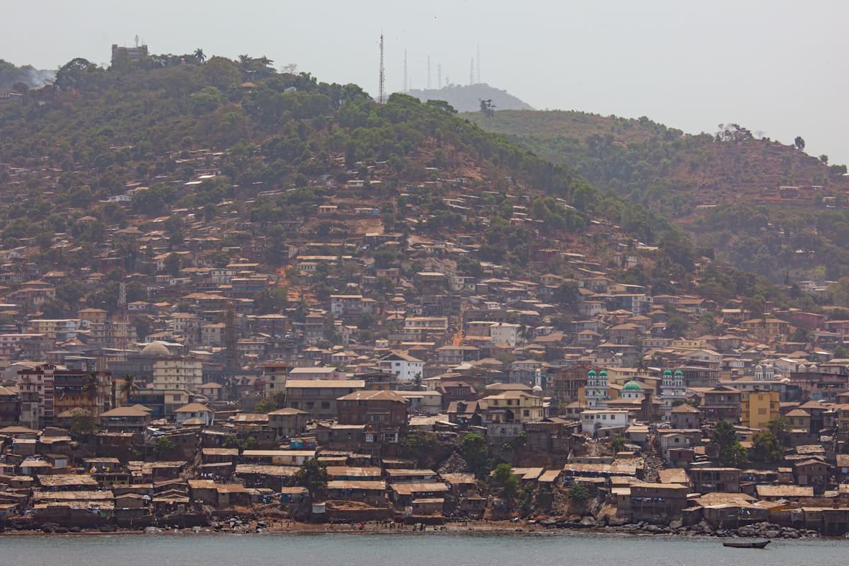 Tropical beach, Sierra Leone